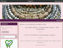 Tablet Screenshot of bellakralen.nl